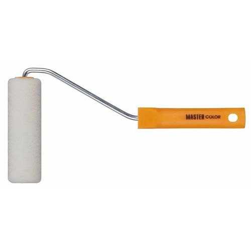 Валик 100 мм ядро 15 мм, велюр, ворс 5 мм, ручка 27 см, бюгель 6 мм Master Color