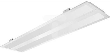 Светильник светодиодный накладной панель VERONA, 50W, 4000К, IP20/IP44, AC220-240V, 50-60Hz, 5600lm, 120x30см, 140град, белый корпус GTV LD-VE2120W-50