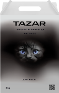 Tazar 2кг Сухой корм для котят Индейка Курица