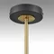 8240/6C COMFI LN25 197 черный/латунь, металл/акрил Люстра потолочная LED GX53 6*7W 220V LANIKA