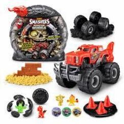 ZURU S001-SMASHERS-Monster Truck SURPRISE-SERIES 1 Monster WheelsPlayset, oyun dəsti