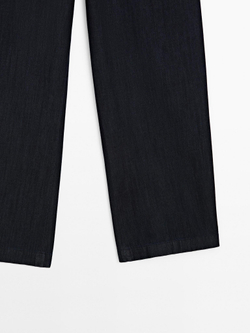 Massimo Dutti Джинсы-бананы, темно-серый