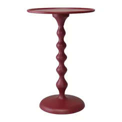 Столик приставной fluid, D38 см, жженый оранжевый