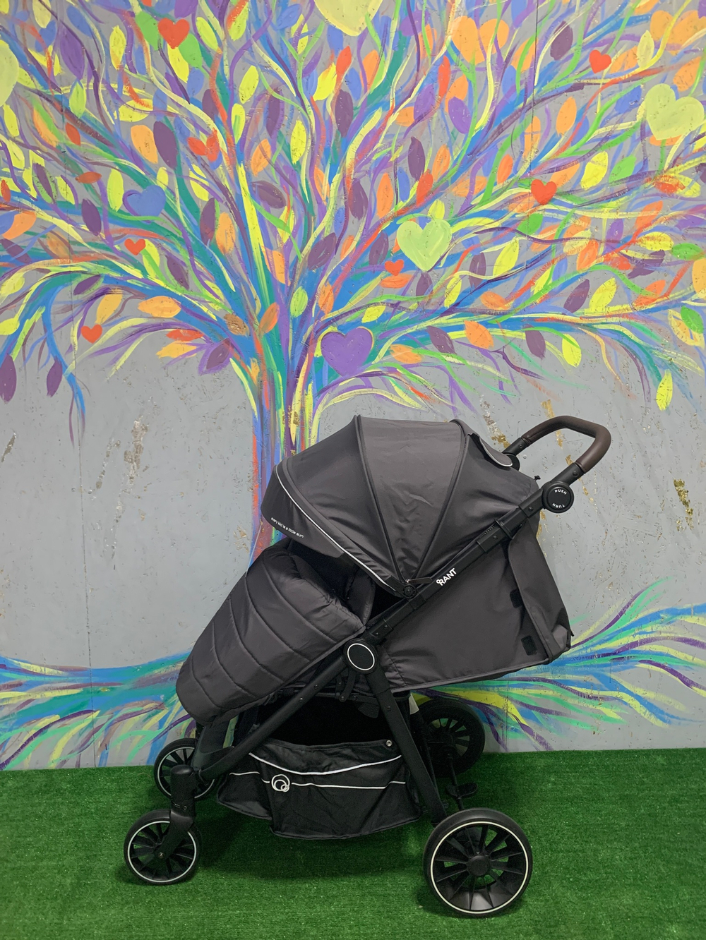 Коляска детская RANT "BEAT" RA851 Moon Grey