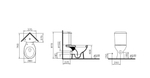 Унитаз-компакт VitrA Arkitekt 9754B003-7201 с сиденьем микролифт