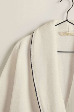 ZARA HOME ХАЛАТ ИЗ ХЛОПКА,  БЕЛЫЙ