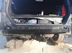 Фаркоп Бизон на Nissan X-Trail FA 0220-E (T31, с 2007 по 2014 г.в.) (паспорт и сертификат в комплекте)(без электрики)