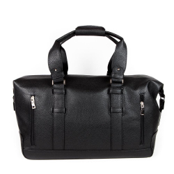 Мужская стильня наплечная чёрная сумка-планшет из искусственной кожи COSCET M-MC-35