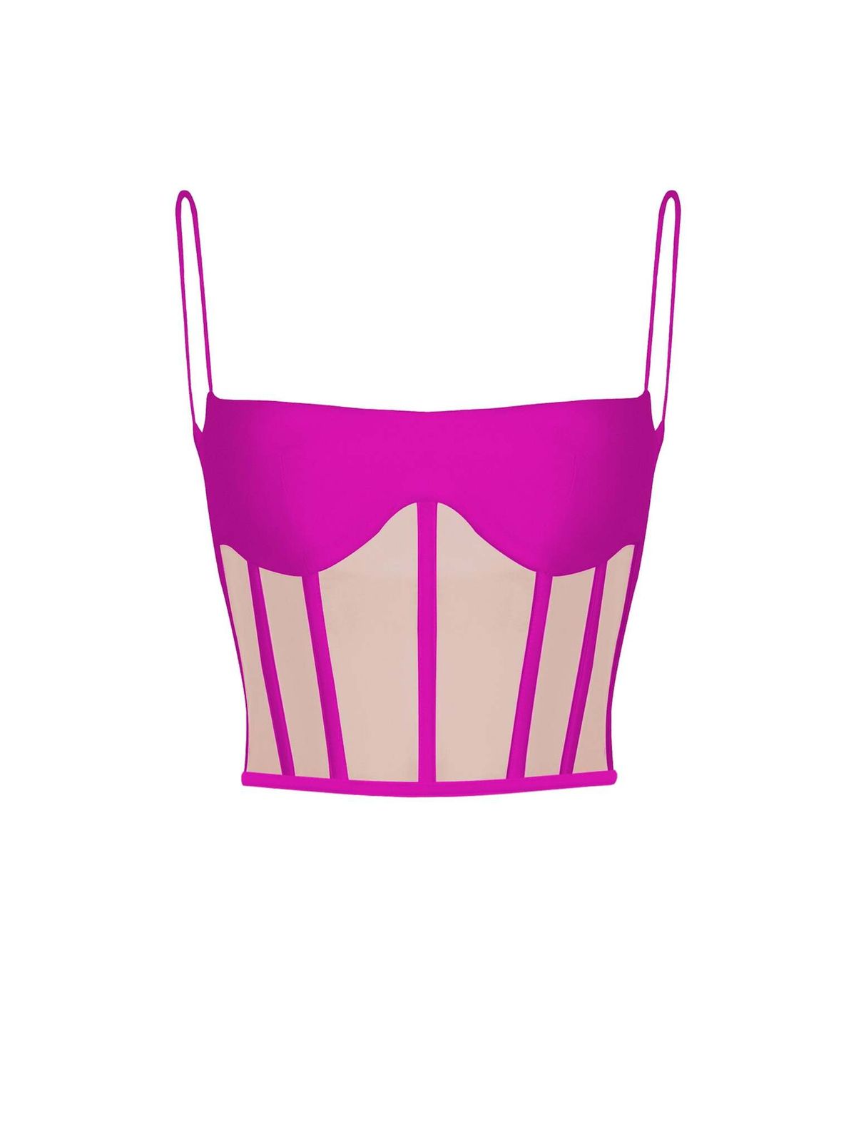 Полупрозрачный топ