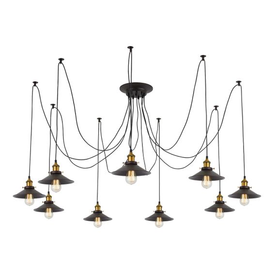 Подвесная люстра Citilux Эдисон CL451091