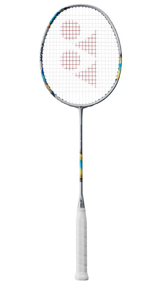 Ракетка для бадминтона Yonex Nanoflare 700 Tour - серебристый/голубой