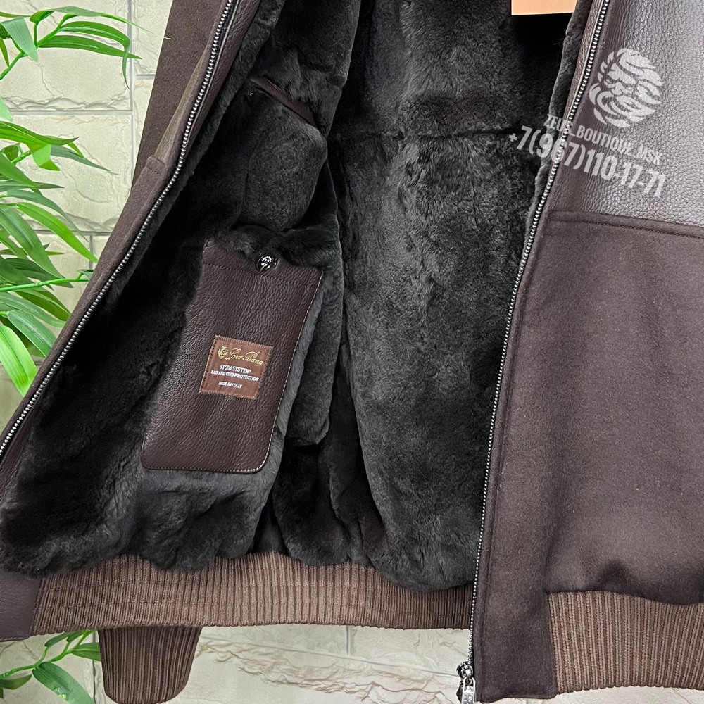 Комбинированная куртка Loro Piana с мехом внутри