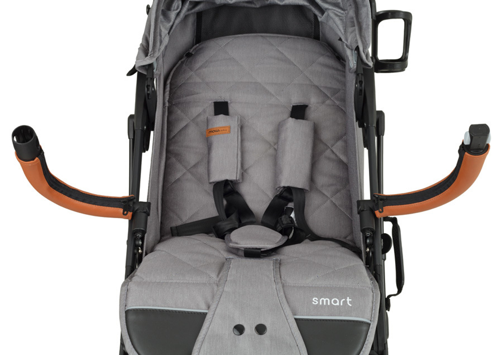 Коляска детская MOWBaby "SMART" MB101 Grey