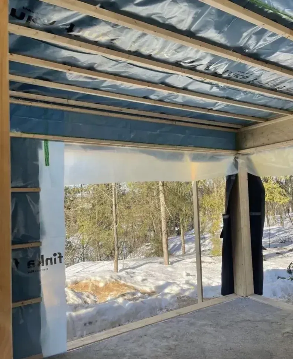 Пленка пароизоляционная Finka Premium Plus MIDI 75 м.кв. пароизоляция для потолка, кровли, стен и пола