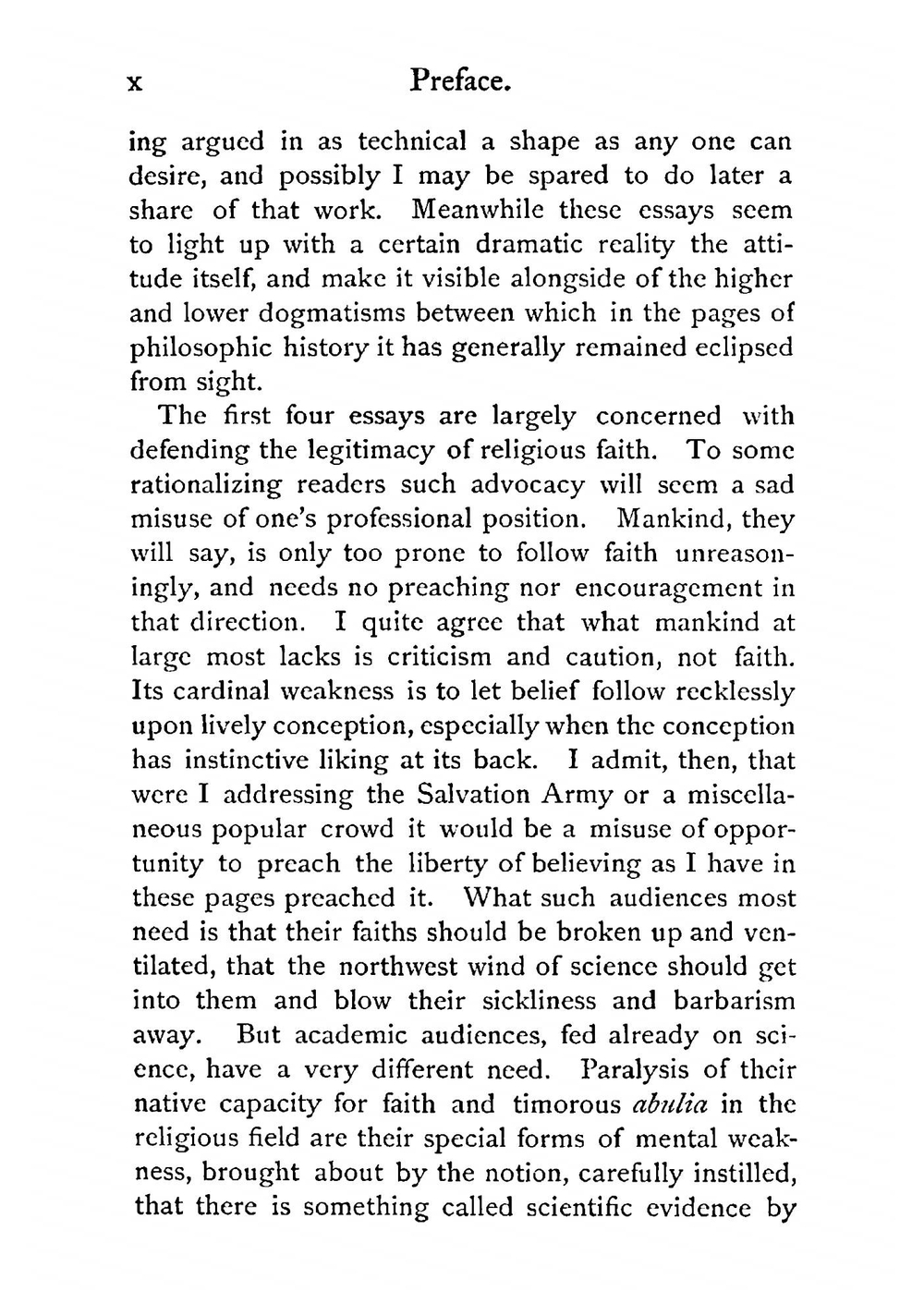 Will to Believe and Other Essays in Popular Philosophy | James William