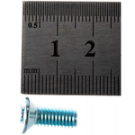 ВИНТ СТРОЙБАТ С ПОТАЙНОЙ ГОЛОВКОЙ ОЦИНК DIN 965 М 6Х16 12ШТ