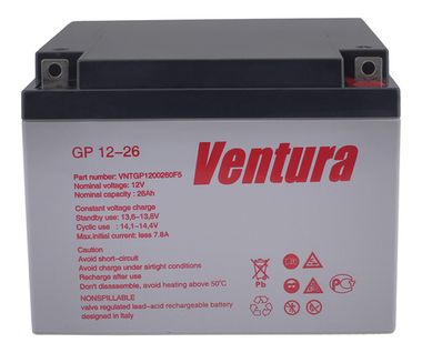 Аккумуляторы Ventura GP 12-26 - фото 1