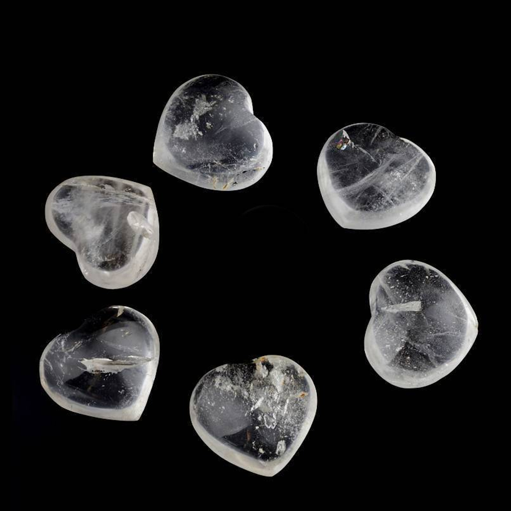 Сердце горный хрусталь асс.