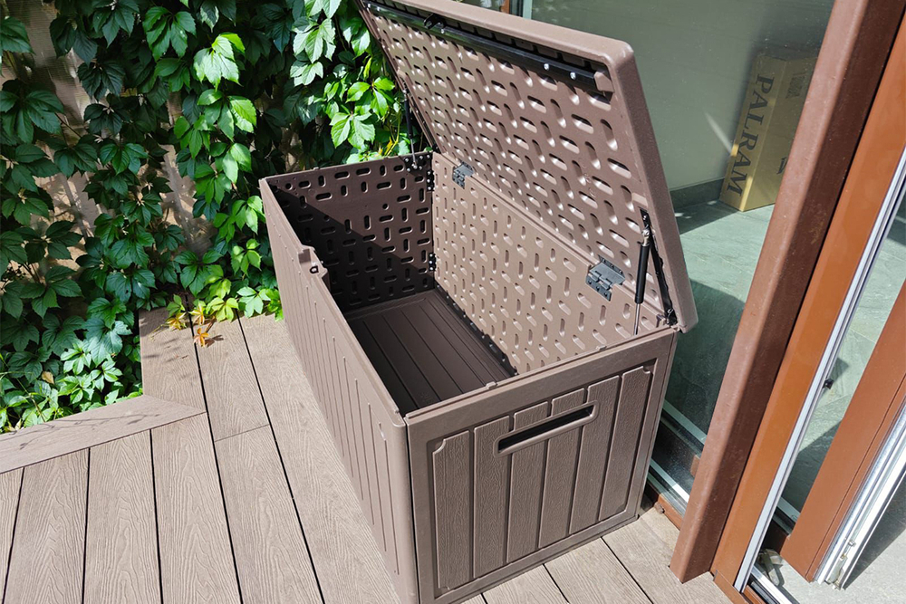 Сундук Gardeck PALRAM M 302 л, тёмно-коричневый (2024)