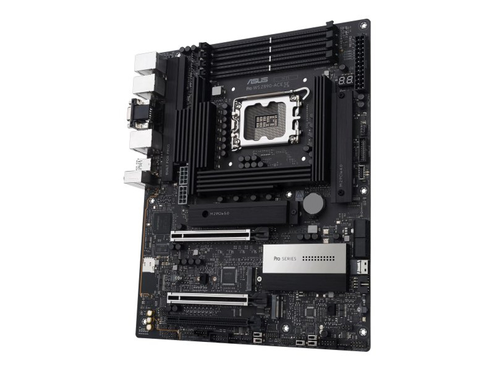 Материнская плата Asus Pro WS Z890-ACE SE, Socket LGA 1851, Intel Z890, ATX, RTL [90MB1JC0-M0EAY0]