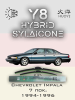 Щетки стеклоочистителя HUOYE Y8 550/550 мм на Chevrolet Impala | Hook/J-Hook
