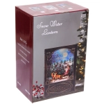 Сувенир с подсветкой «Книга сказок» 13.2*6.9*19.1 см (8 мелодий, USB + батарейки, подсветка, парящий снег), Бронза