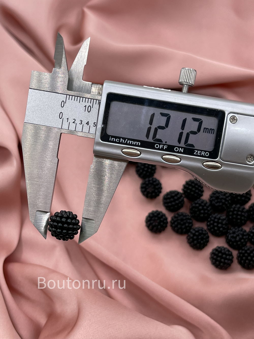 Бусины шамбала черные 500 грамм (±5гр)