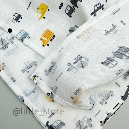 Комплект муслиновый, Машинки