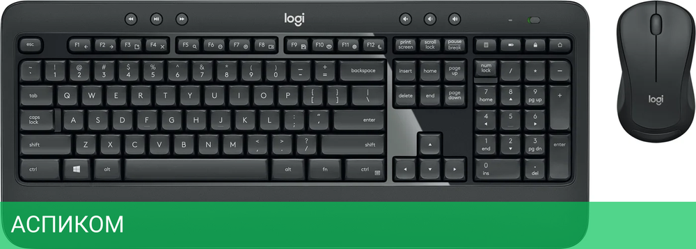Набор периферии Logitech MK540 Advance черный (920-008691)