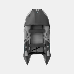 Надувная лодка GLADIATOR C370AL светло-темносерый