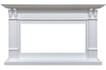 Каминокомплект Cardiff - Белый с очагом Vision 42 LED