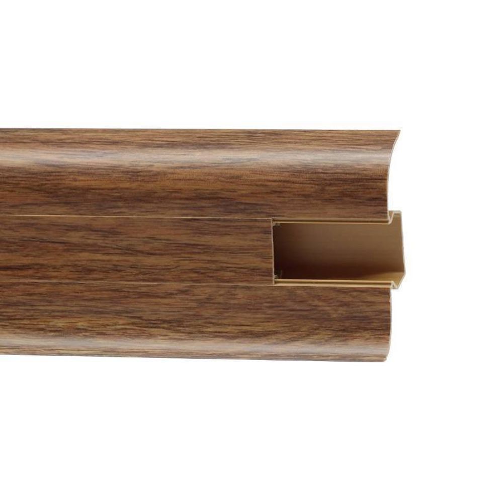 Пластиковый плинтус Royce 58 мм (2200x58x20) 813 Дуб Дворцовый