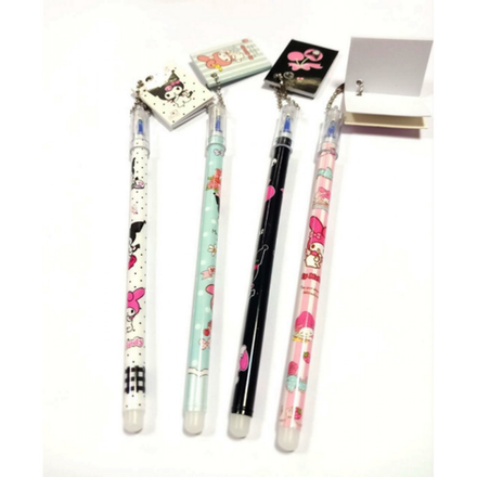 Ручка гелевая с стирательной резинкой KUROMI 1 шт