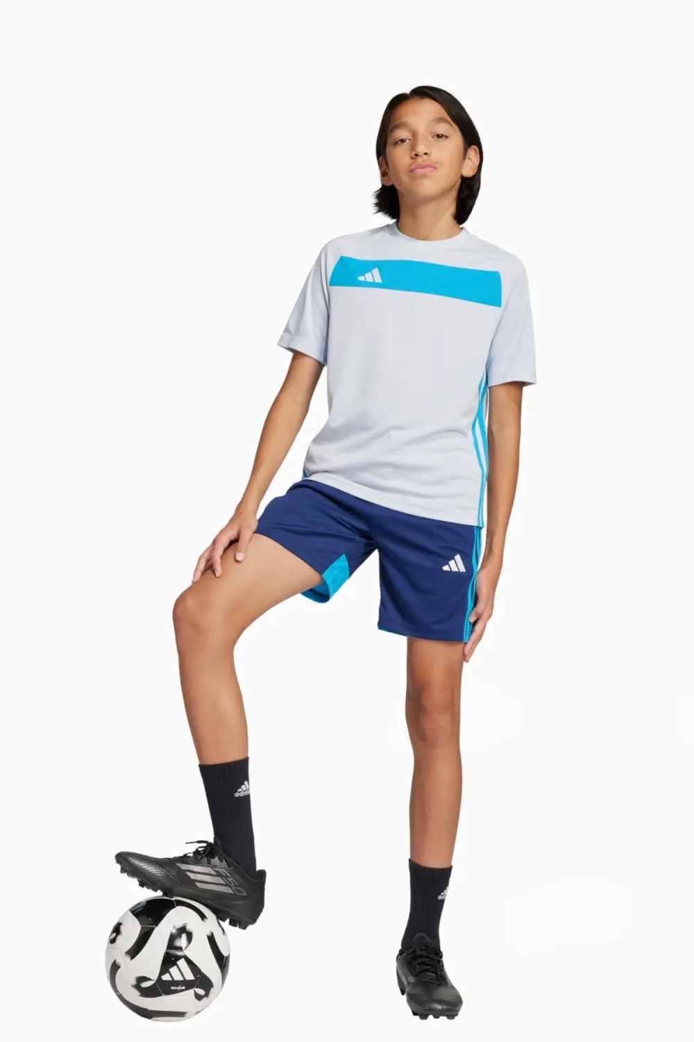 Футболка adidas Tiro 25 Essentials Junior - белый
