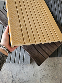 Ступень ДПК Latitudo Step-320 320х24х4000 Орех  Полнотелая