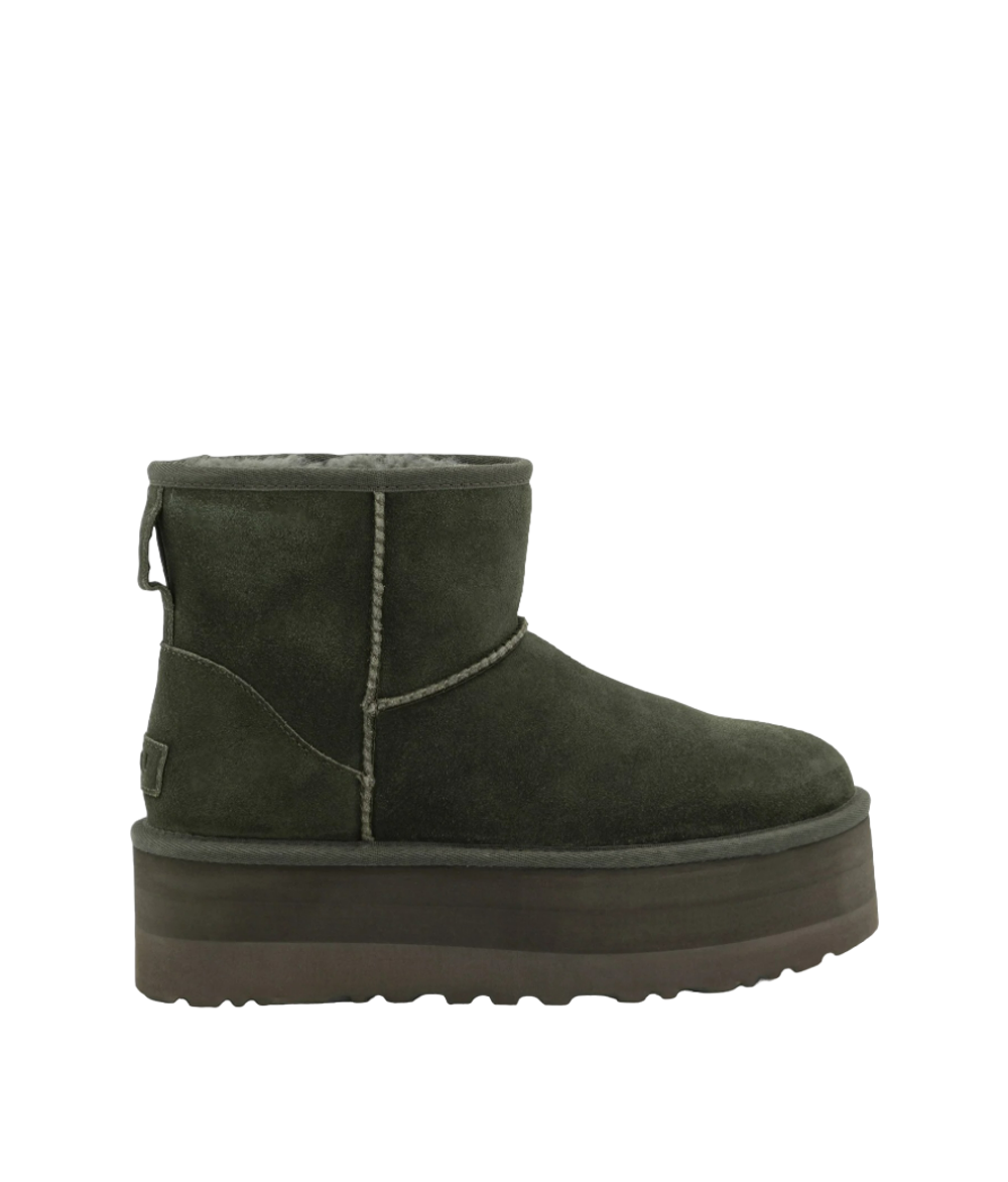 Угги UGG Classic Mini Platform Burnt Olive