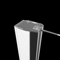 Шторка на ванну  Radaway Classic PNJ  70x152 левая, крепится слева, профиль хром, стекло прозрачное 205101-101L