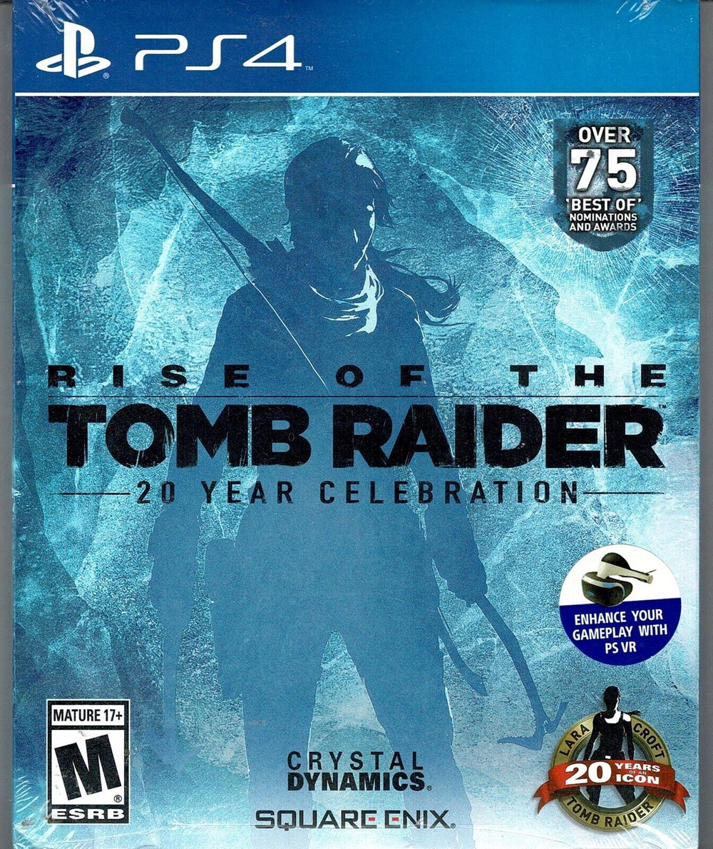 Игра Rise of the Tomb Raider 20 Year Celebration Day One Edition для PS4