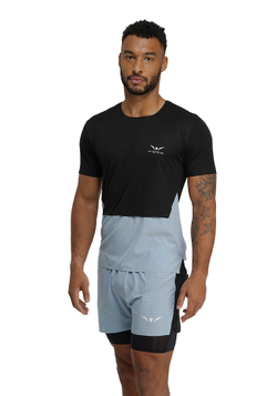 ШОРТЫ МУЖСКИЕ VAPOR | BLACK SKYBLUE