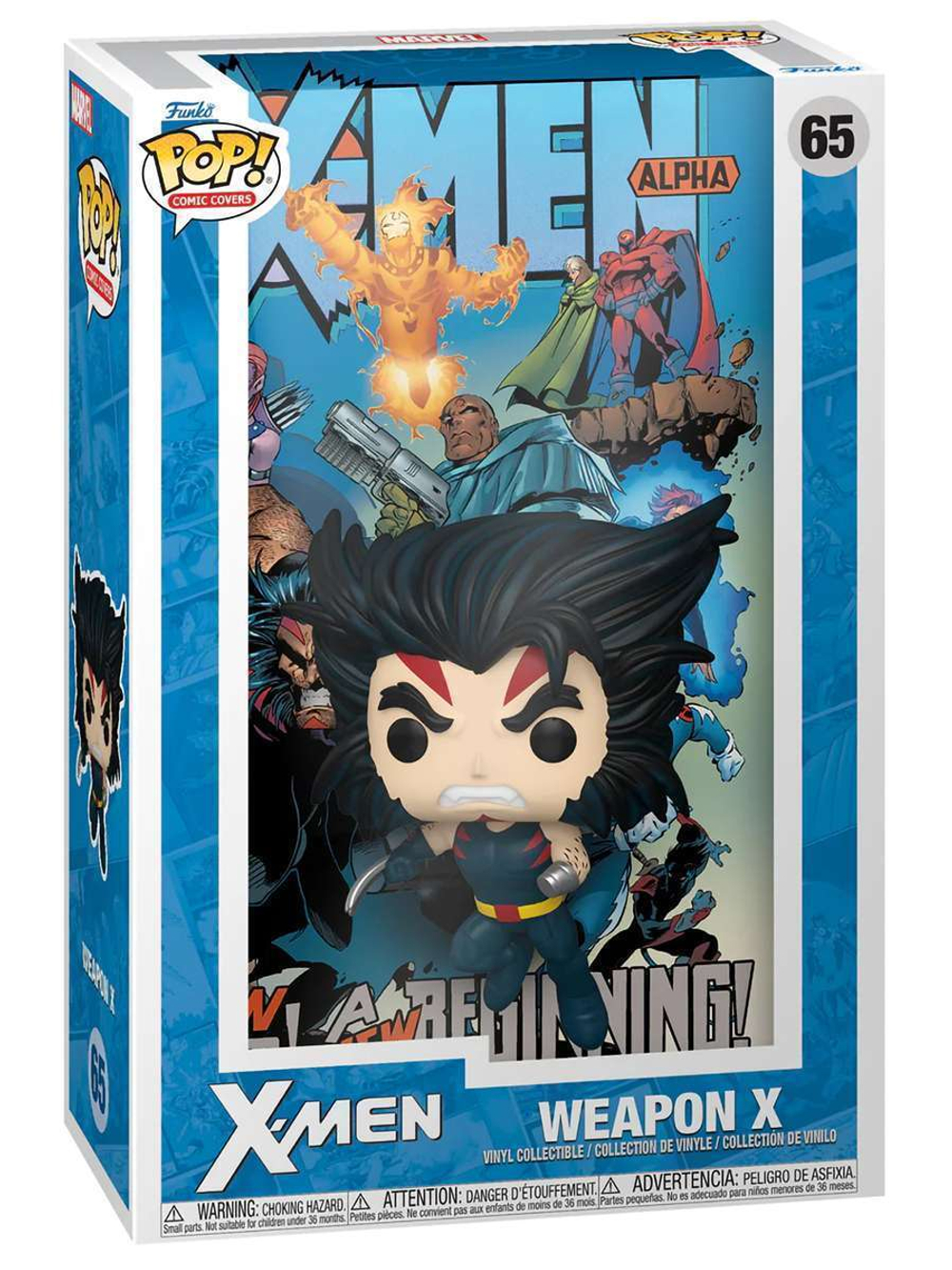 Фигурка Funko POP! Comic Covers Marvel Astonishing X-Men The Age of Apocalypse #1 Weapon Х (65)84114