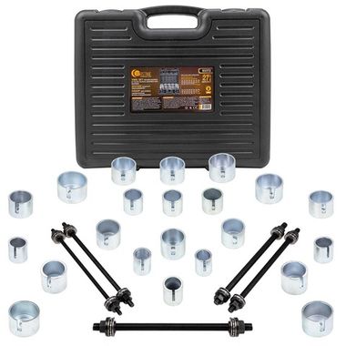 Набор инструментов для замены сайлентблоков, втулок и подшипников 27пр. FORSTIME FT-933T2