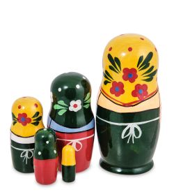 Народные промыслы МР-80/11-B Матрешка 5м «Машенька» (загорская)