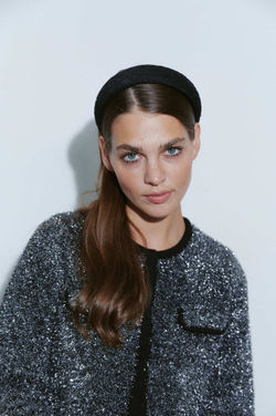 Ободок с фактурным рисунком