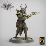 Blood Knight Человек Воин Паладин Варвар Файтер Рыцарь миниатюра для dnd, днд, pathfinder, фентези, Настольная игра, НРИ, Варгейм, РПГ