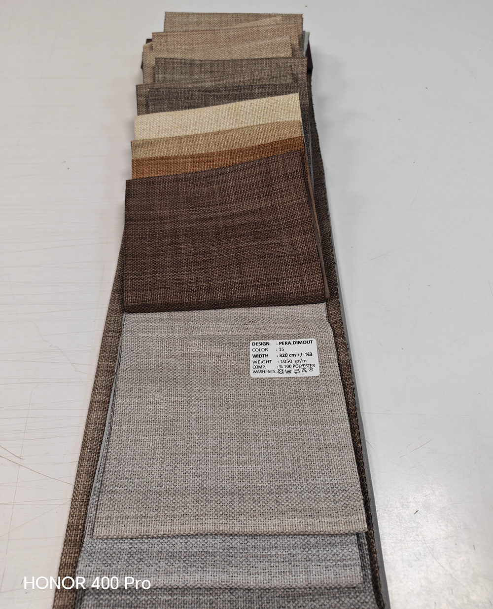 Портьерная ткань Adeko арт. Pera Dimout (высота 320 см, Турция)