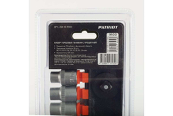 Набор торцовых головок PATRIOT SSR-1/2, трещотка, удлинитель, 12 предметов 350004500