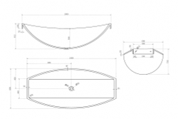 Прозрачная ванна ABBER Kristall AT9704Rubin подвесная красная