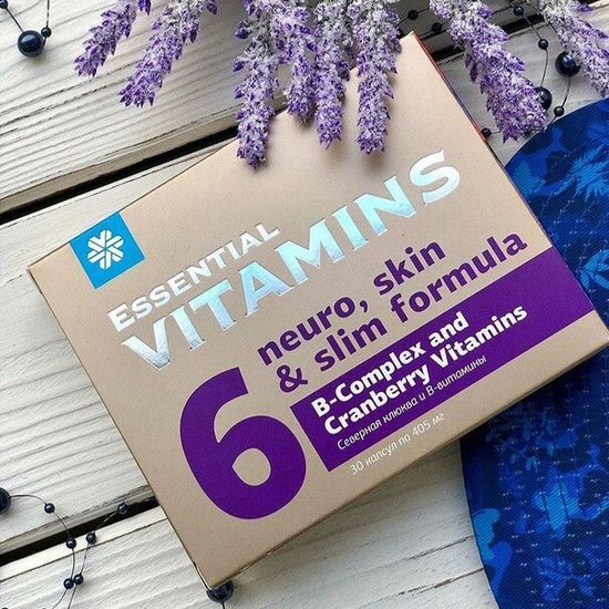 Северная клюква и В-витамины Essential Vitamins