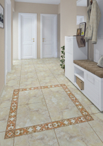 Керамогранит LB Ceramics Санторини 45x45 см 1.62 м² цвет бежевый