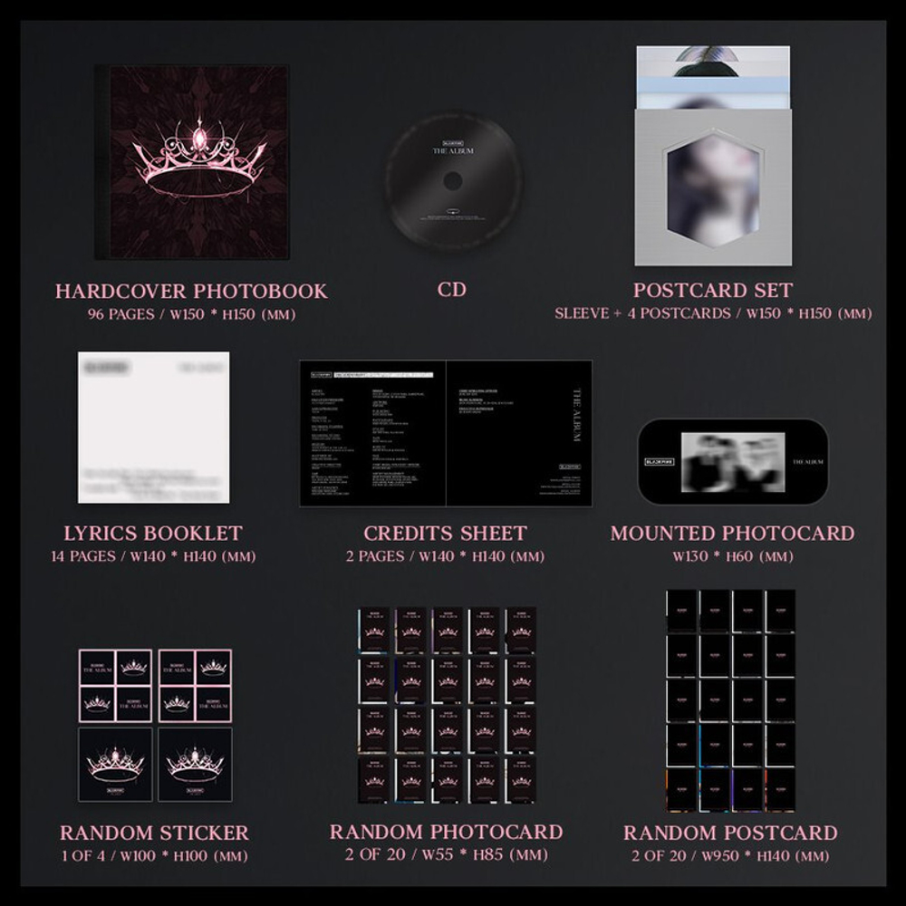 Альбом Blackpink THE ALBUM